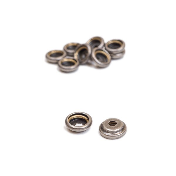 LTSP.Antique Nickel.Socket.10pk.01.jpg Line 20 Snap Parts Image